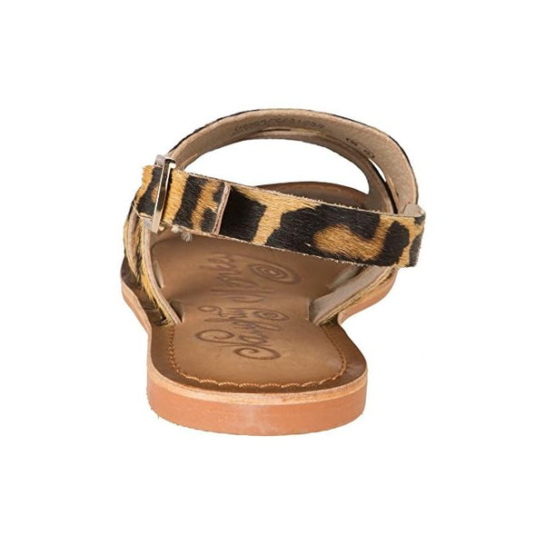 Naughty Monkey Cup Of Tea Sandals In Leopard