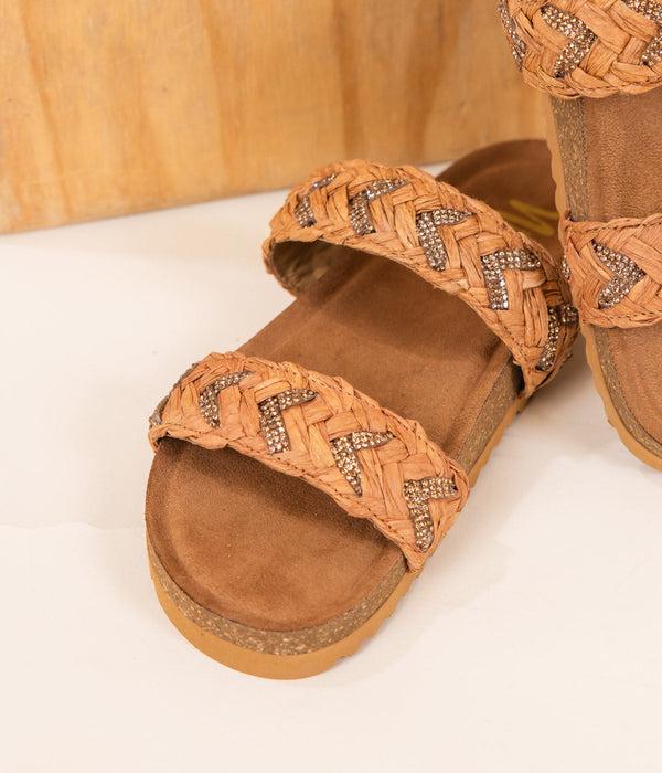 Naughty Monkey Fia Sandal In Tan