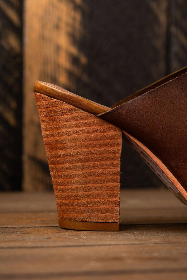 Naughty Monkey Hallie Heeled Sandal In Tan