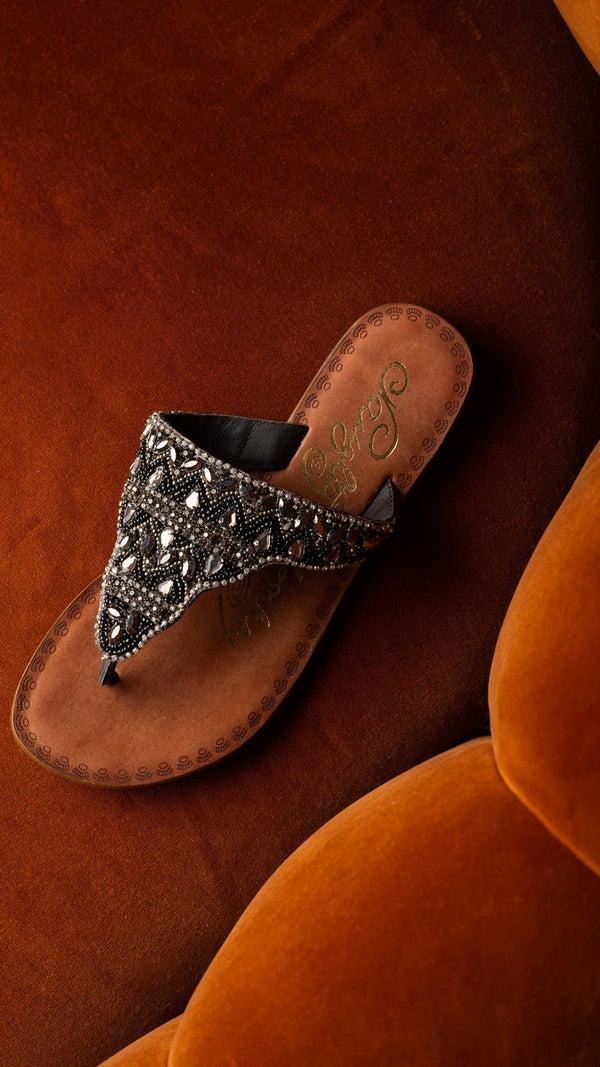 Naughty Monkey Loving U Sandals In Black