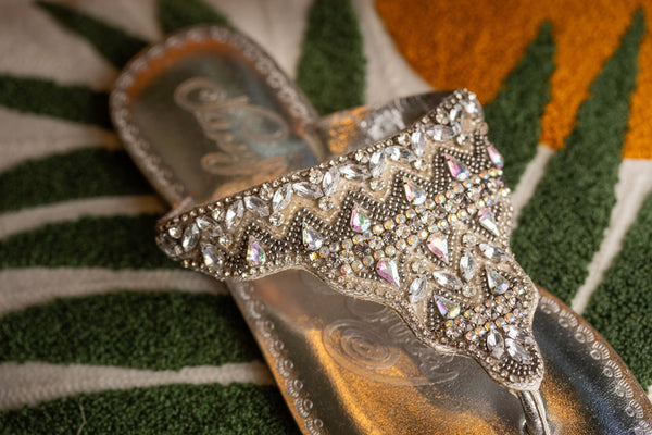 Naughty Monkey Loving U Sandals In Silver