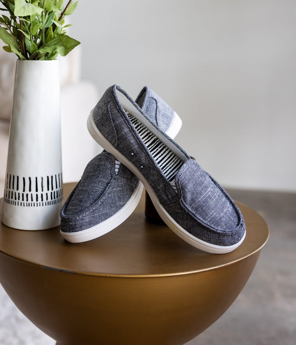 naughty monkey Mackerel Sneaker in Charcoal