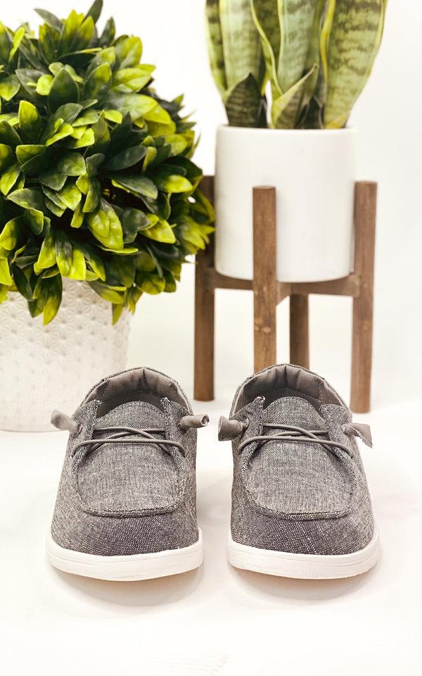 Naughty Monkey Maco Sneaker In Charcoal