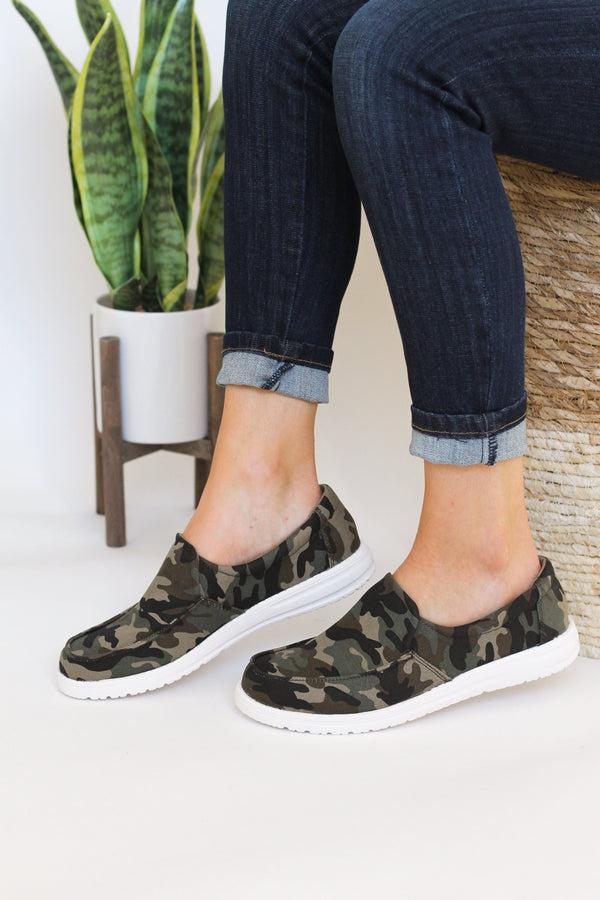 Naughty Monkey Maya Sneakers In Camo