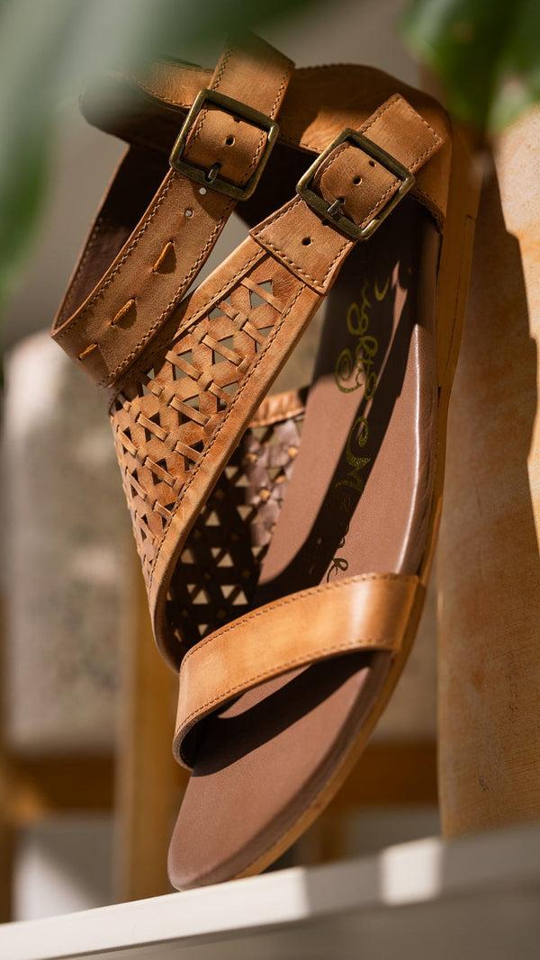 Naughty Monkey Nora Sandals In Tan