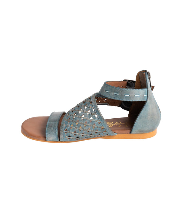 Naughty Monkey Nora Sandals In Teal