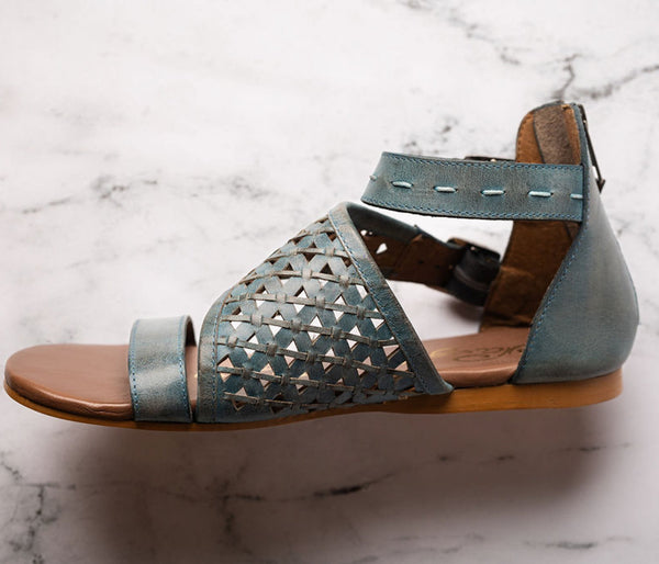 naughty monkey Nora Sandals in Teal