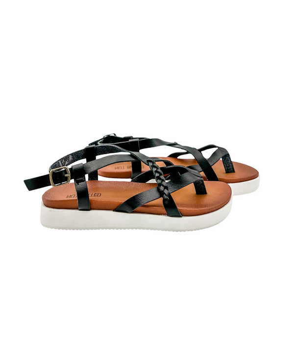 Naughty Monkey Sela Sandal In Black
