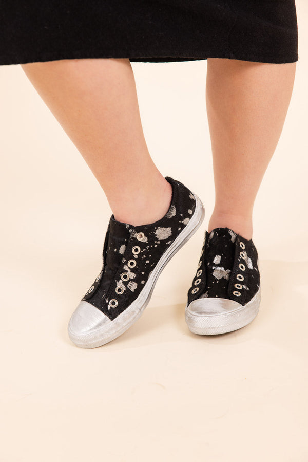 Naughty Monkey Shalomar Sneaker In Black
