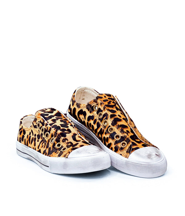 Naughty Monkey Shalomar Sneaker In Leopard