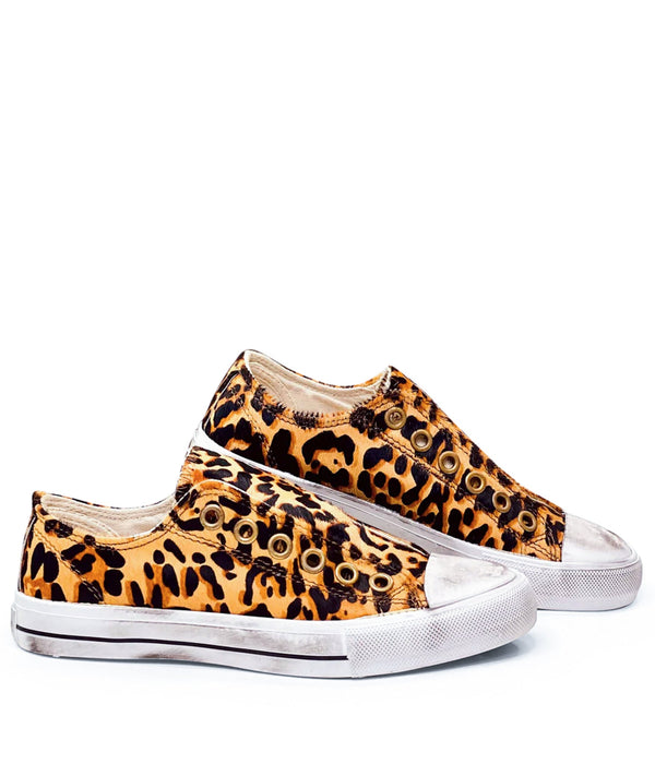 Naughty Monkey Shalomar Sneaker In Leopard