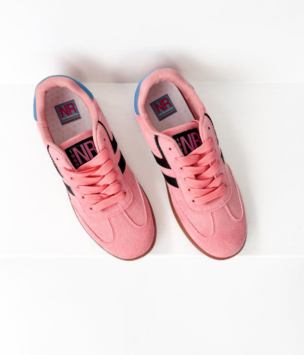 Naughty Monkey Stockholm Sneaker In Pink/Black