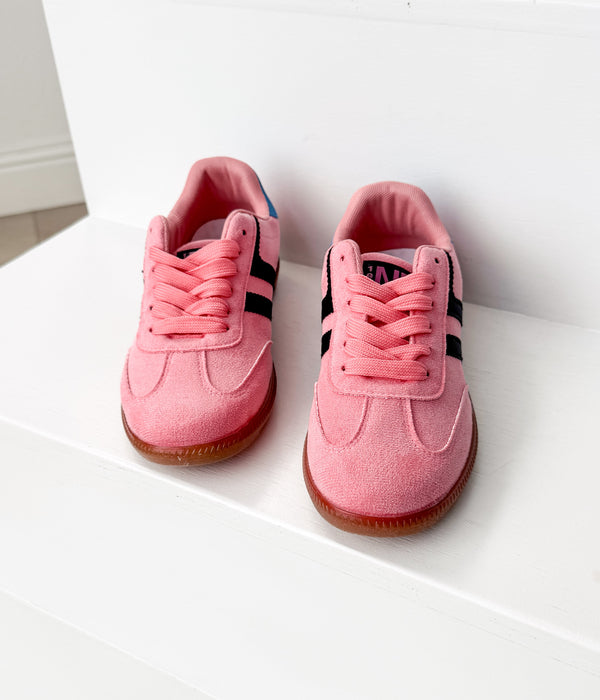 Naughty Monkey Stockholm Sneaker In Pink/Black