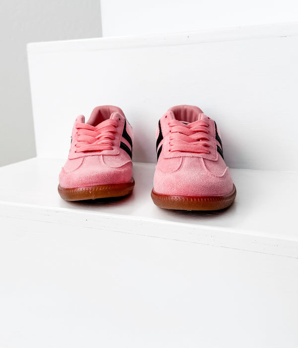 Naughty Monkey Stockholm Sneaker In Pink/Black