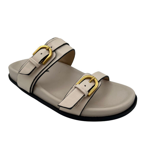 Naughty Monkey Tess Sandal In Cream