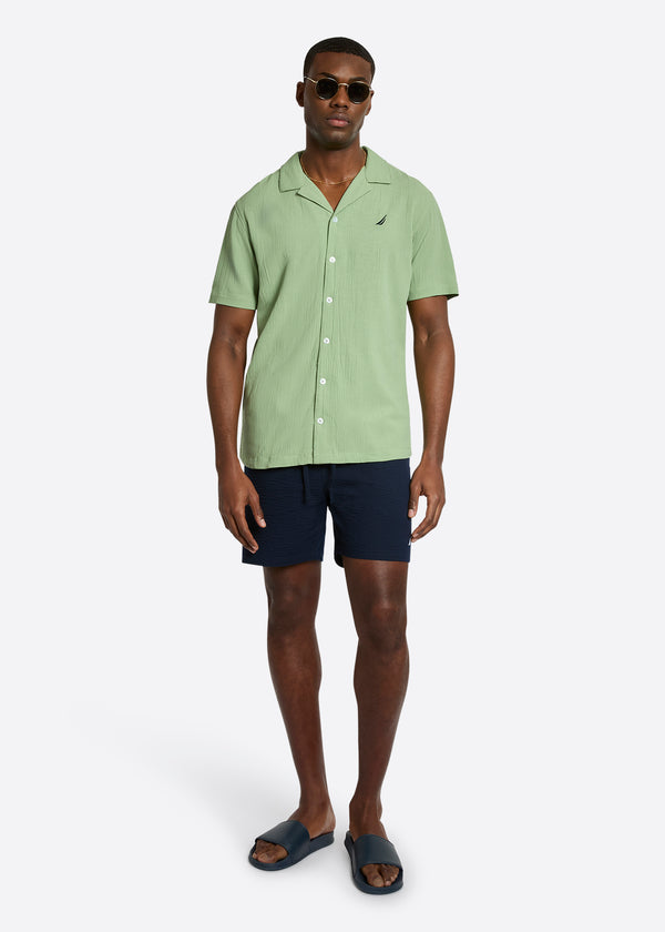 Nautica Competition Alfonso Short Sleeve Shirt - Pistachio