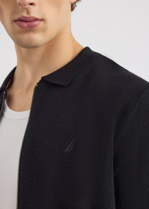 Nautica Competition Amar FZ Jacket - Black | Nautica Official EU Store