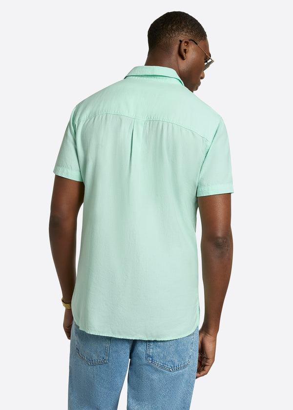 Nautica Competition Andre Short Sleeve Shirt - Peppermint