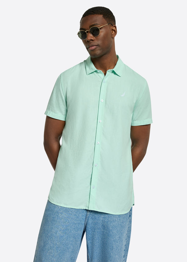 nautica competition Andre Short Sleeve Shirt - Peppermint