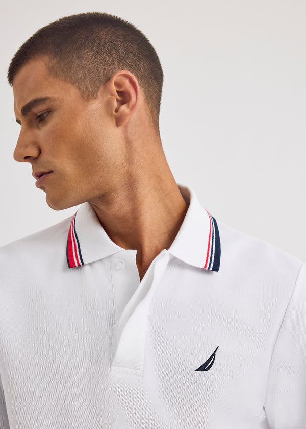 Nautica Competition Atabay Polo Shirt - White | Nautica Official EU Store