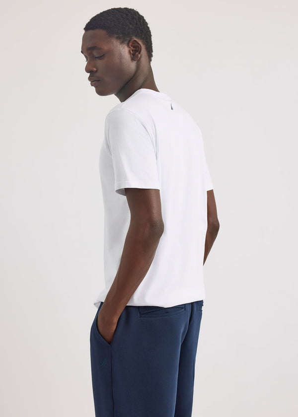 Nautica Competition Aukai SS T-Shirt - White | Nautica Official EU Store