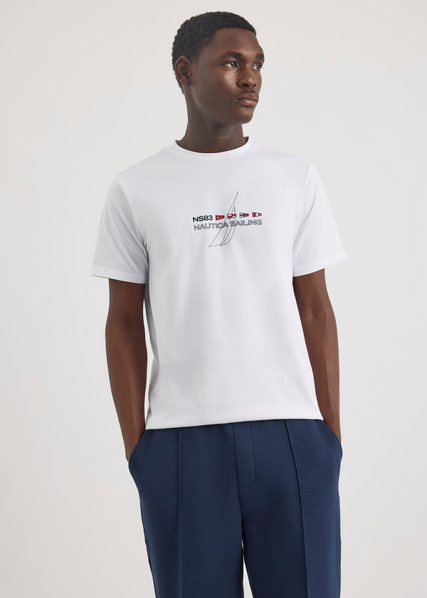 nautica competition Aukai SS T-Shirt - White | Nautica Official EU Store