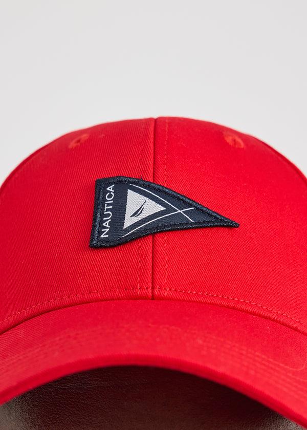 Nautica Competition Balzac Strapback Cap - Red | Nautica Official EU Store