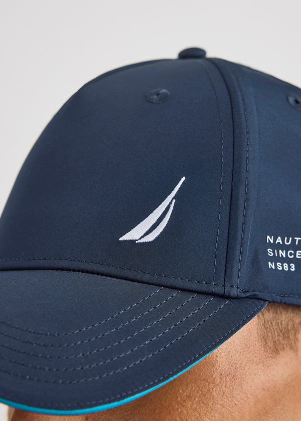 Nautica Competition Busby Snapback Cap - Dark Navy | Nautica Official EU Store