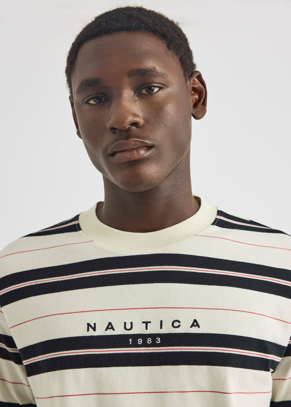 Nautica Competition Covi T-Shirt - Off White | Nautica Official EU Store
