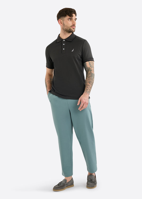 Nautica Competition Harlyn Slim Fit Polo Shirt - Black