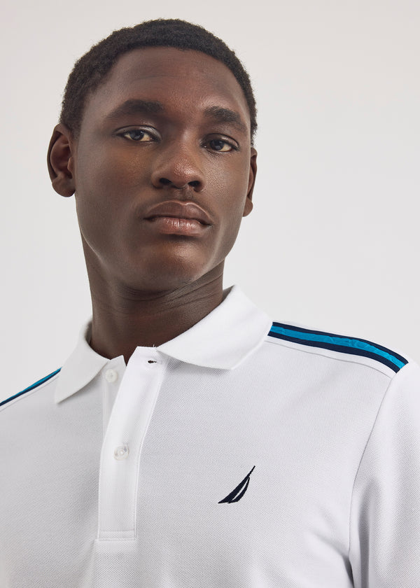 Nautica Competition Inigo Polo Shirt - White | Nautica Official EU Store