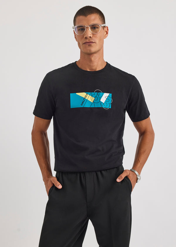 nautica competition Kaimana SS T-Shirt - Black | Nautica Official EU Store