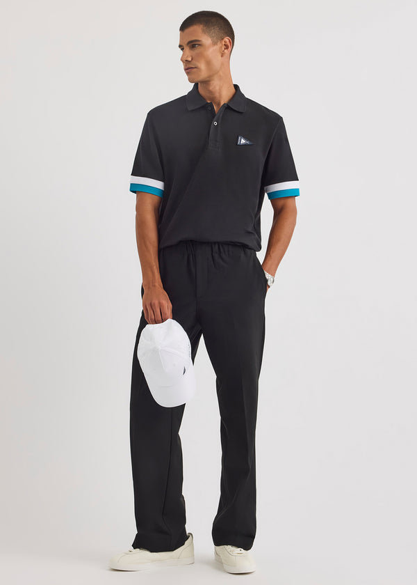 Nautica Competition Keanu Polo Shirt - Black | Nautica Official EU Store