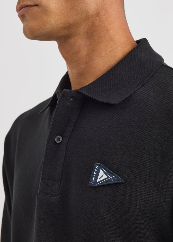 Nautica Competition Keanu Polo Shirt - Black | Nautica Official EU Store