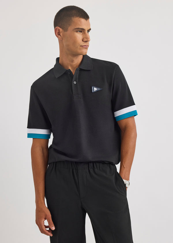 nautica competition Keanu Polo Shirt - Black | Nautica Official EU Store