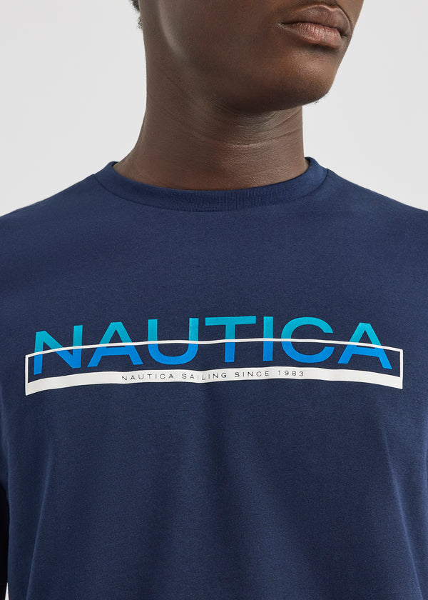Nautica Competition Koa SS T-Shirt - Dark Navy | Nautica Official EU Store