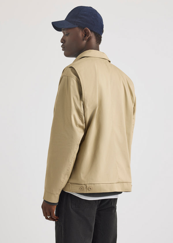 Nautica Competition Litus FZ Jacket - Latte | Nautica Official EU Store