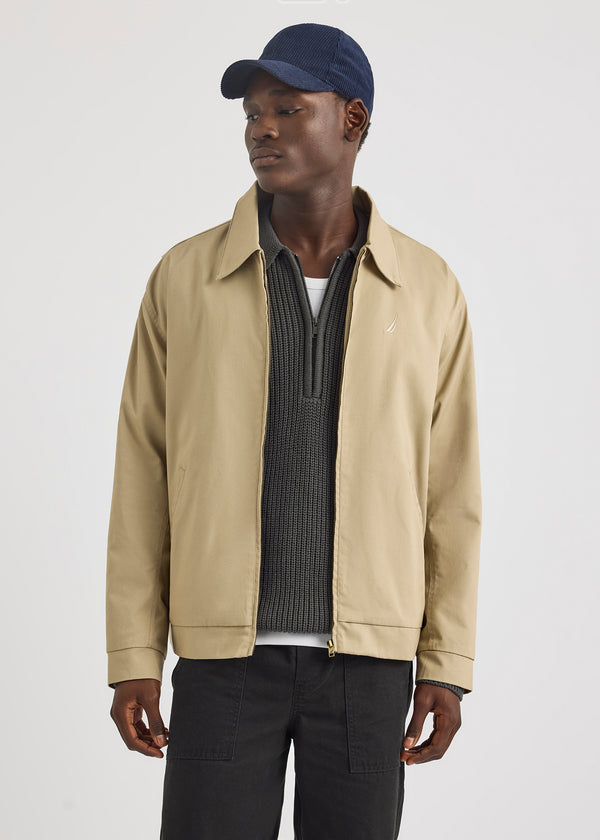 nautica competition Litus FZ Jacket - Latte | Nautica Official EU Store