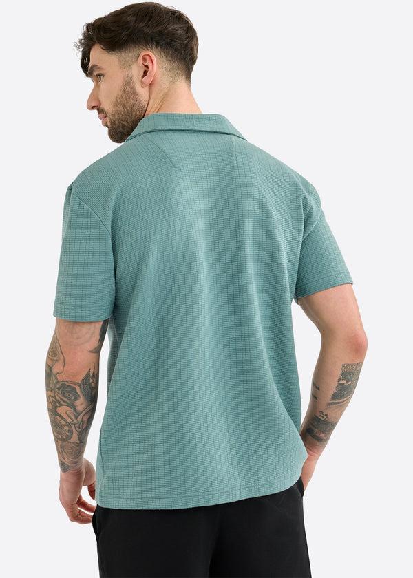 Nautica Competition Lundy Short Sleeve Shirt - Shadow Grey