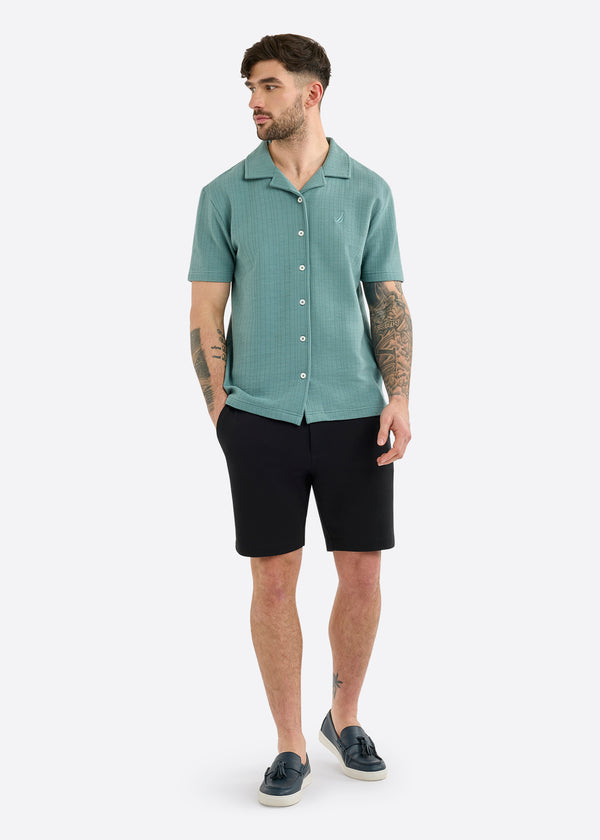 Nautica Competition Lundy Short Sleeve Shirt - Shadow Grey