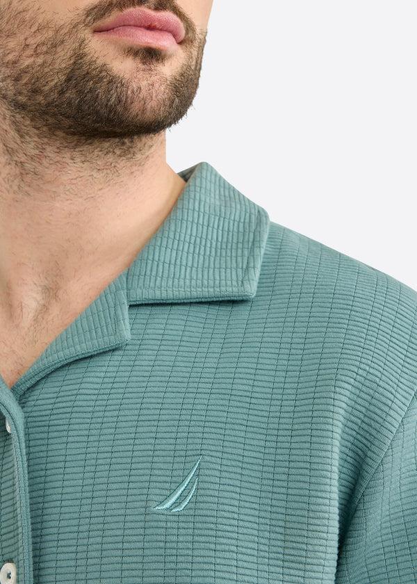 Nautica Competition Lundy Short Sleeve Shirt - Shadow Grey