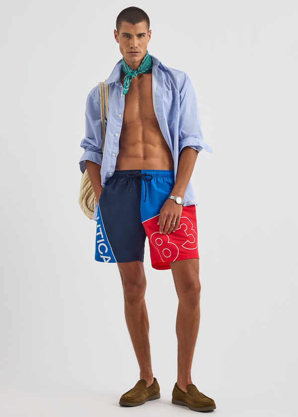 Nautica Competition Mingan Swim Short - Dark Navy | Nautica Official EU Store