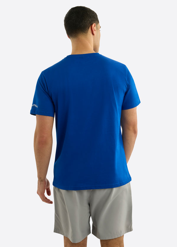 Nautica Competition Achieve T-Shirt - Cobalt