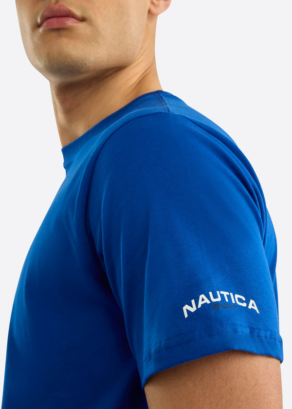 Nautica Competition Achieve T-Shirt - Cobalt