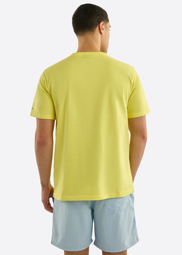 Nautica Competition Achieve T-Shirt - Yellow