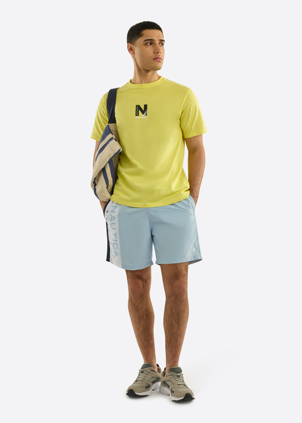 Nautica Competition Achieve T-Shirt - Yellow