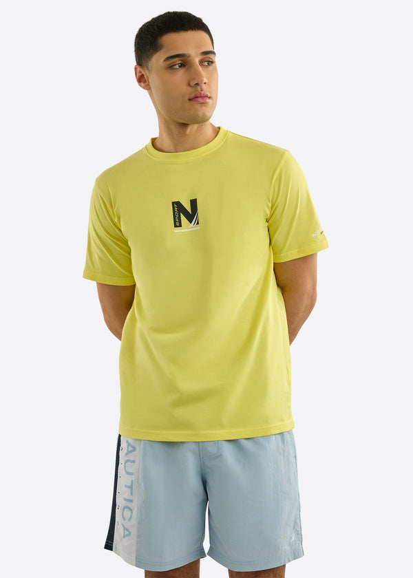 nautica competition Achieve T-Shirt - Yellow