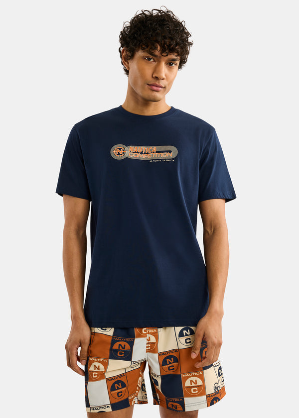 nautica competition Adamstown T-Shirt - Dark Navy