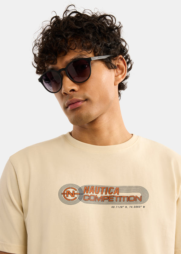 Nautica Competition Adamstown T-Shirt - Wheat