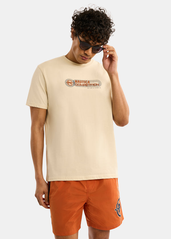 nautica competition Adamstown T-Shirt - Wheat